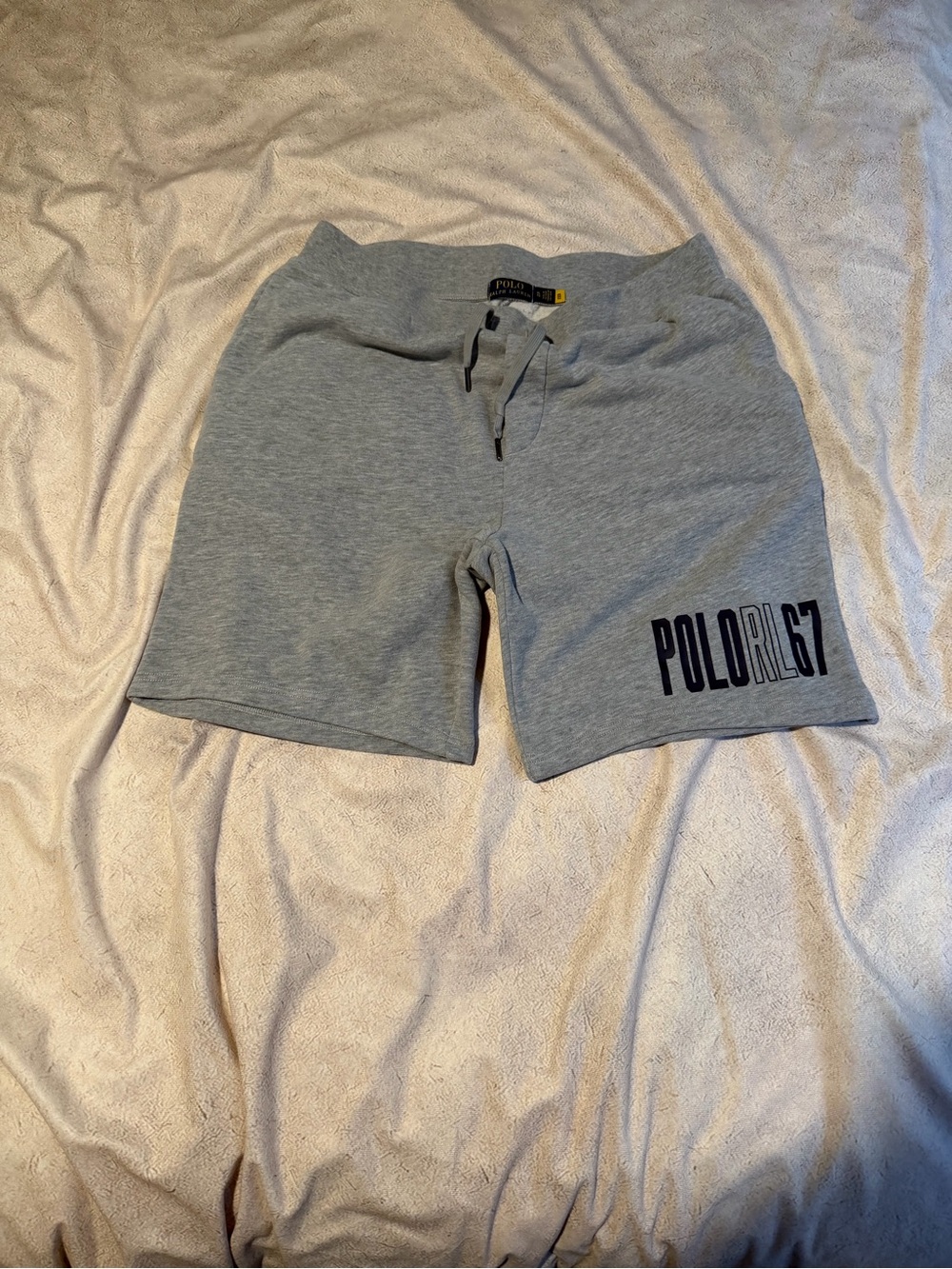 Polo by Ralph Lauren Grey Athletic Drawstring Shorts